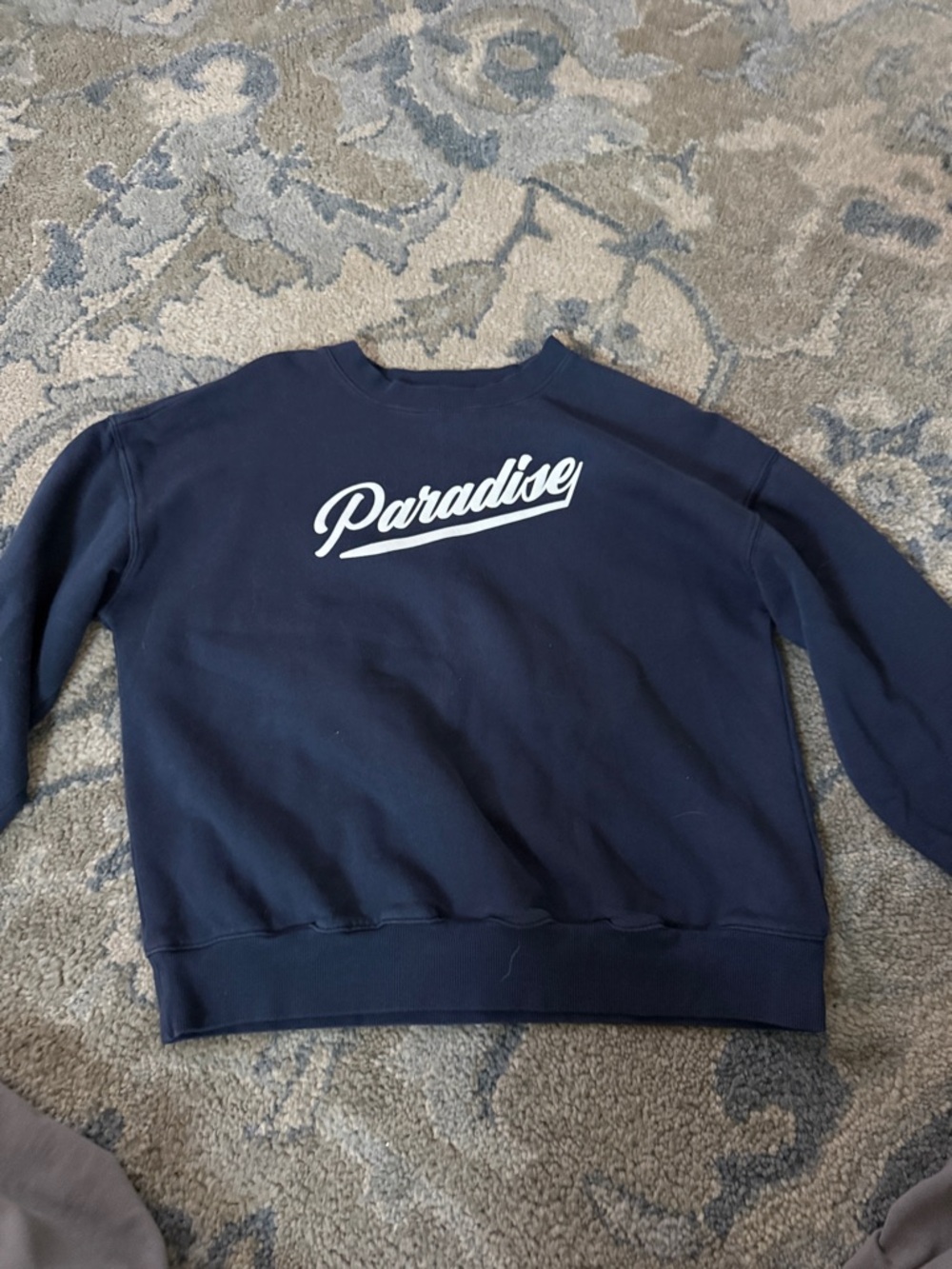 Paradise Navy Crewneck Sweatshirt - Men